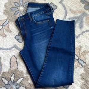 Kut from the Kloth Women's Skinny Jeans - Dark Blue Wash